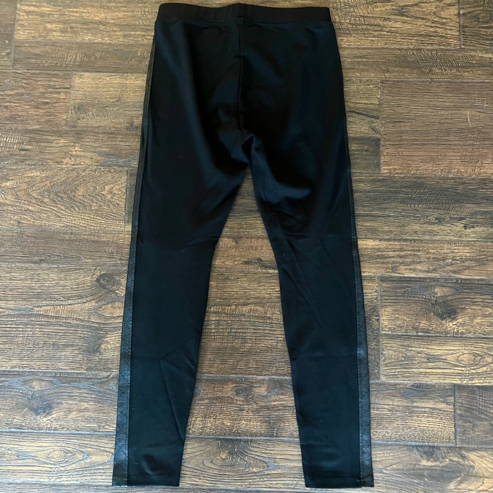 Abbeline side leather leggings - Picture 4 of 7
